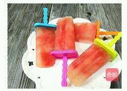 自制蜂蜜西瓜冰棍的做法图解8