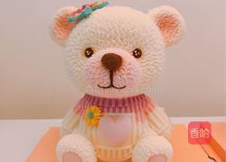 立体小熊酸奶芝士蛋糕的做法图解22