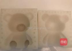 立体小熊酸奶芝士蛋糕的做法图解1