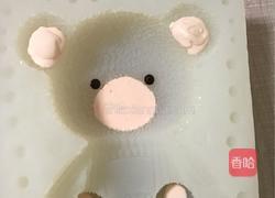 立体小熊酸奶芝士蛋糕的做法图解3