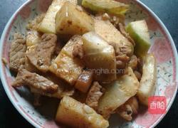 猪肉炒冬瓜的做法图解5