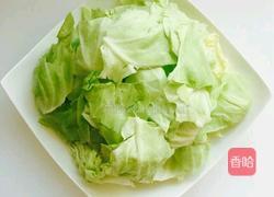 干煸卷心菜噢的做法图解2