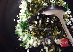 小咸菜烧毛豆的做法图解7