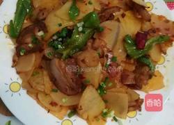 土豆盐煎肉的做法图解7