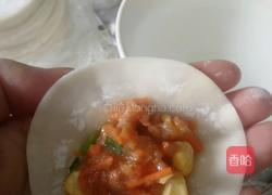 胡萝卜玉米猪肉饺子的做法图解6