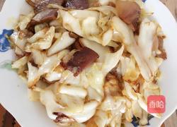 手撕干炒包菜的做法图解5