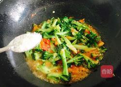 番茄炒西兰花的做法图解10