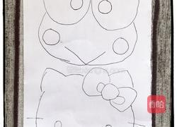 卡通吐司南瓜牛奶水果早餐的做法图解1