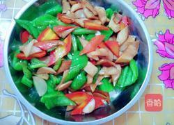 青椒炒杏鲍菇的做法图解9