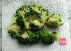 西兰花奶酪饭团的做法图解7