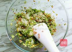 西兰花奶酪饭团的做法图解10