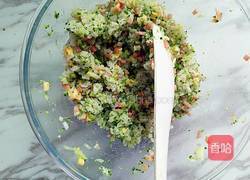 西兰花奶酪饭团的做法图解11