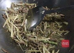 仔姜肉丝的做法图解4