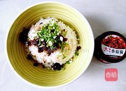香菇酱拌饭的做法图解4