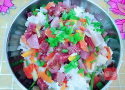 电饭煲腊肉饭的做法图解9