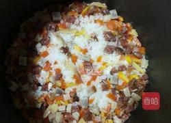 电饭煲腊肉饭的做法图解8