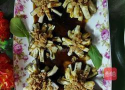 菊花茄子的做法图解8