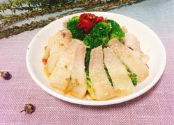 凉拌白切肉西兰花