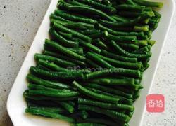 芝麻酱拌豆角的做法图解2