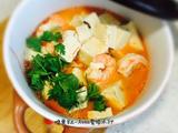 虾仁豆腐汤的做法[图]