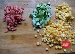 五彩翠竹玉米饭的做法图解3