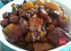 红烧肉炖土豆的做法图解18
