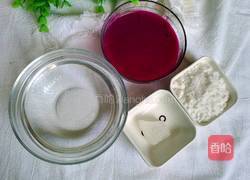 火龙果水晶冰粉的做法图解1