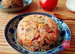 番茄闷饭的做法图解1