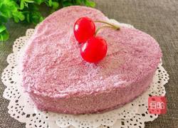 紫薯松糕的做法图解1