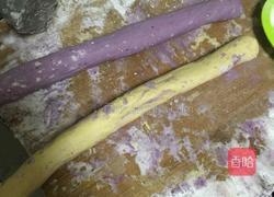 南瓜紫薯芋圆甜品的做法图解3