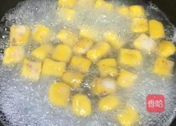南瓜紫薯芋圆甜品的做法图解5