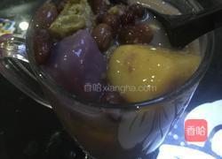 南瓜紫薯芋圆甜品的做法图解12
