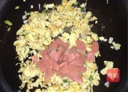 火腿炒饭的做法图解5