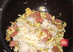 火腿炒饭的做法图解6