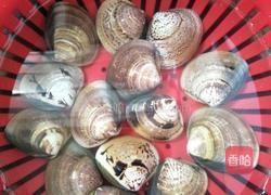 文蛤蒸蛋的做法图解1