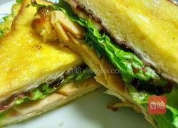 简约三明治的做法图解4