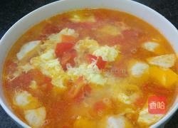 西红杮蛋花汤的做法图解5