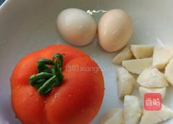 西红杮蛋花汤的做法图解1