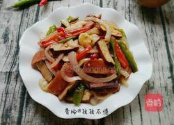 双椒炒双香的做法图解8