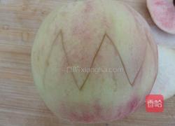 桃的 4 种吃法的做法图解3