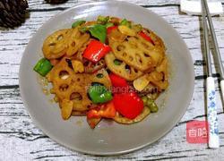 香辣藕片的做法图解9