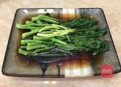 葱油菜心的做法图解3