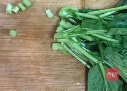 葱油菜心的做法图解1