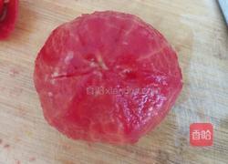 西红柿玫瑰花的做法图解5