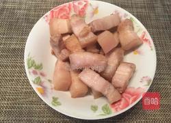 笋干木耳炒五花肉的做法图解6