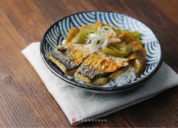 味增青花鱼饭