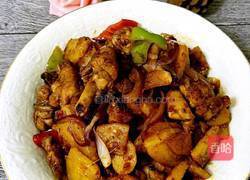 干锅土豆鸡的做法图解9