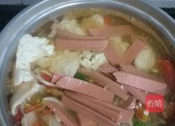 豆腐脑蔬菜汤的做法图解3