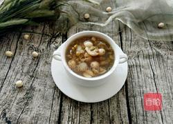 莲子百合绿豆汤的做法图解5