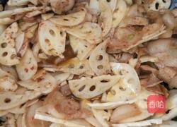 炒藕片的做法图解6